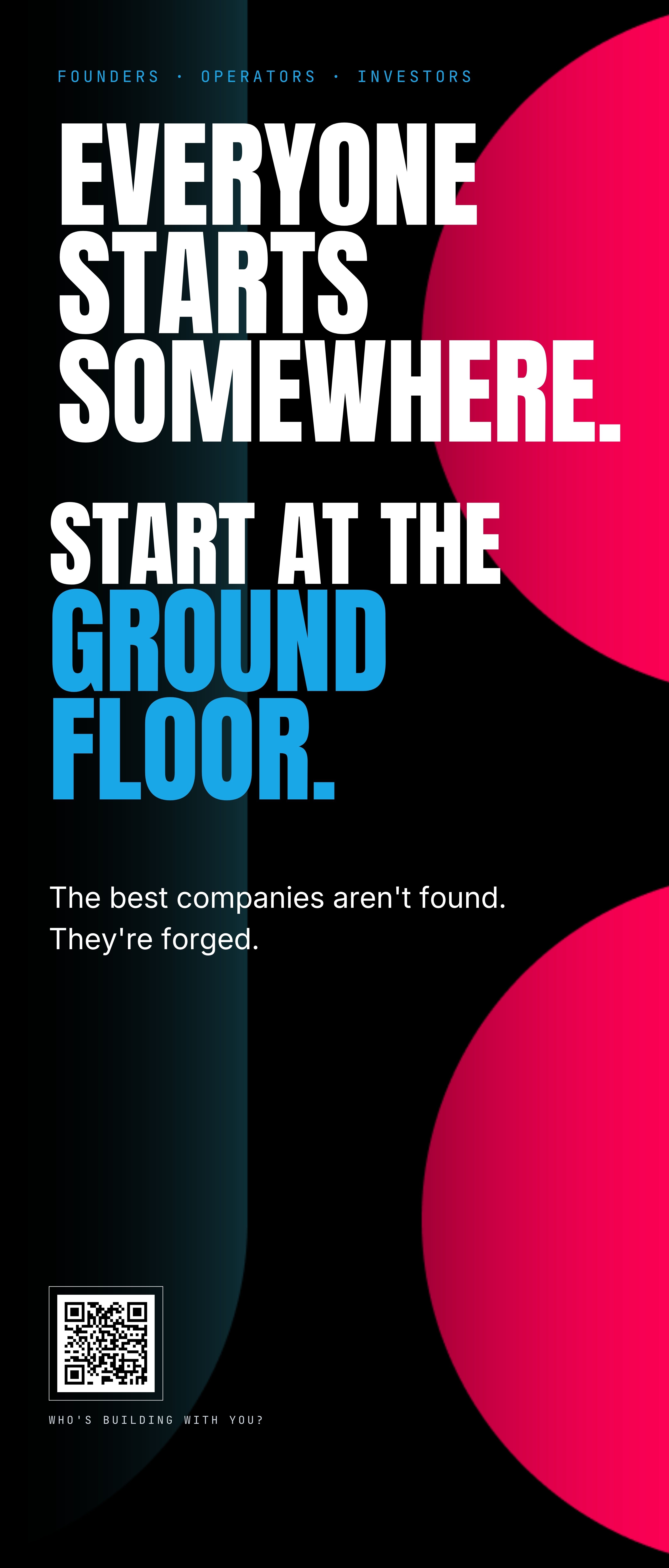 The roll-up banner
